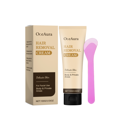 OceAura 滋润肌肤脱毛霜 温和清洁身体肌肤滋润嫩滑外用涂抹护理霜